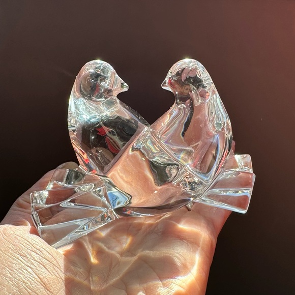 Baccarat Crystal Loving Doves - Picture 4 of 9